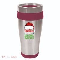 SantaS Favorite General Manager Funny Christmas 16oz Travel Tumbler thumb 0