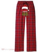 SantaS Favorite General Manager Funny Christmas Women's Flannel Plaid Pajama Pants thumb 0