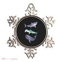 Shark Fans Great White Hammerhead And Whale Shark Lover Ornament thumb 0