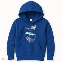 Shark Fans Great White Hammerhead And Whale Shark Lover Kids Hoodie thumb 0