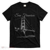 San Francisco Golden Gate Bridge California Usa Souvenir T-Shirt thumb 0