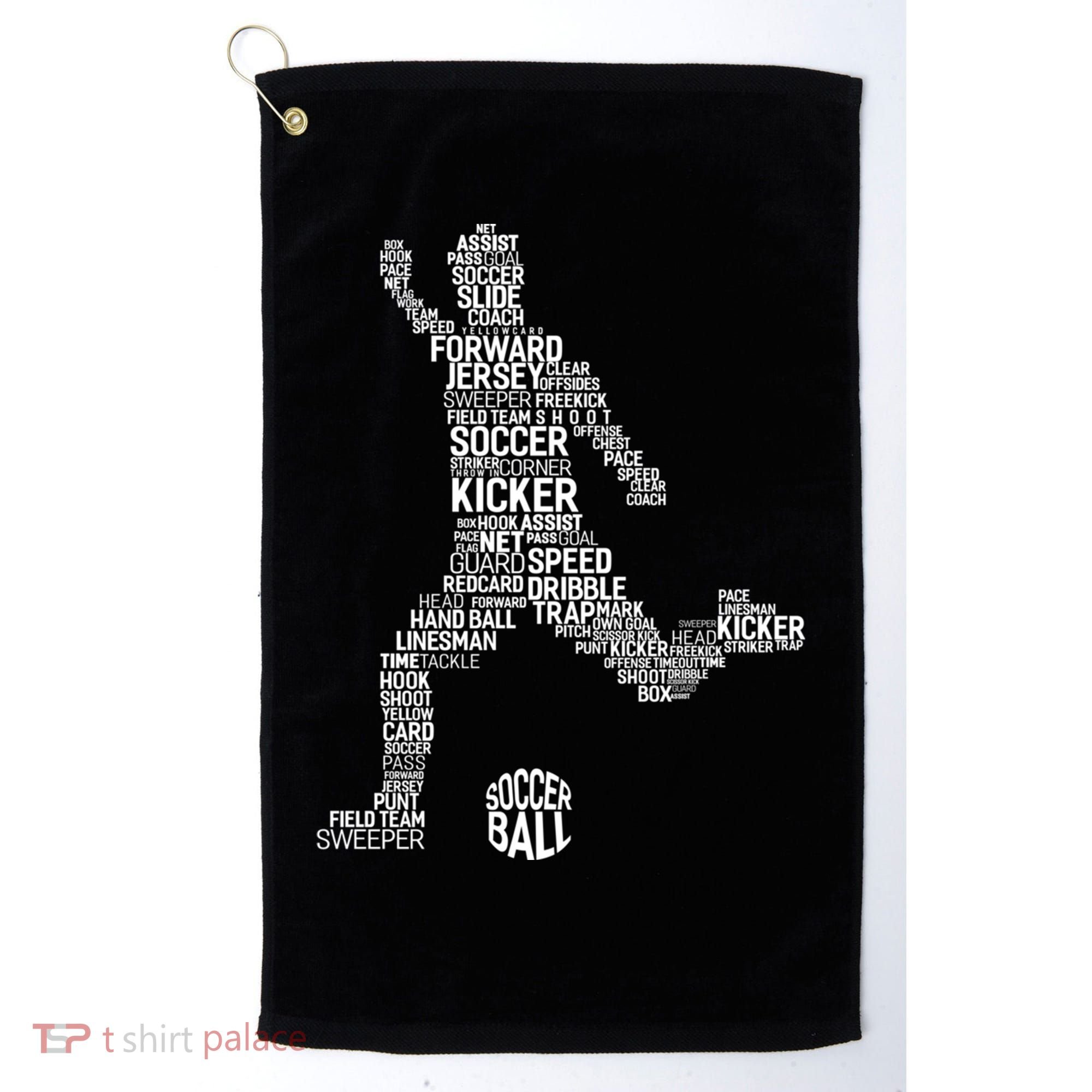 Soccer Fan Gift Soccer Player Gift Soccer Gift Golf Towel