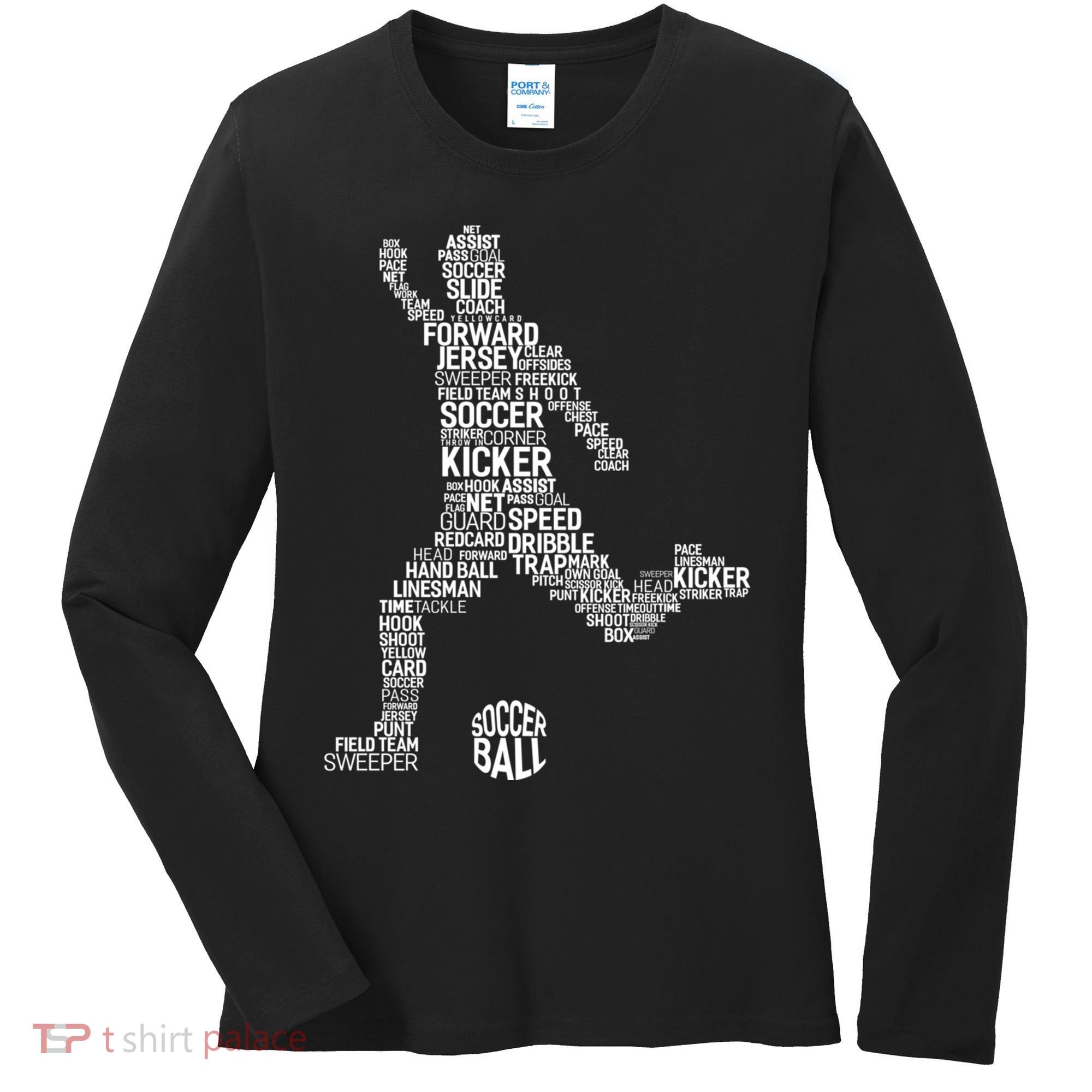Soccer Fan Gift Soccer Player Gift Soccer Gift Women's Long Sleeve Shirt