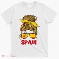 Spain For Girl Spanish Flag For Women EspañOla T-Shirt thumb 0