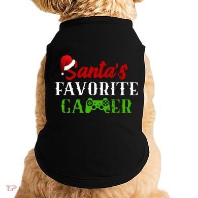 Santa's Favorite Gamer Doggie Tank