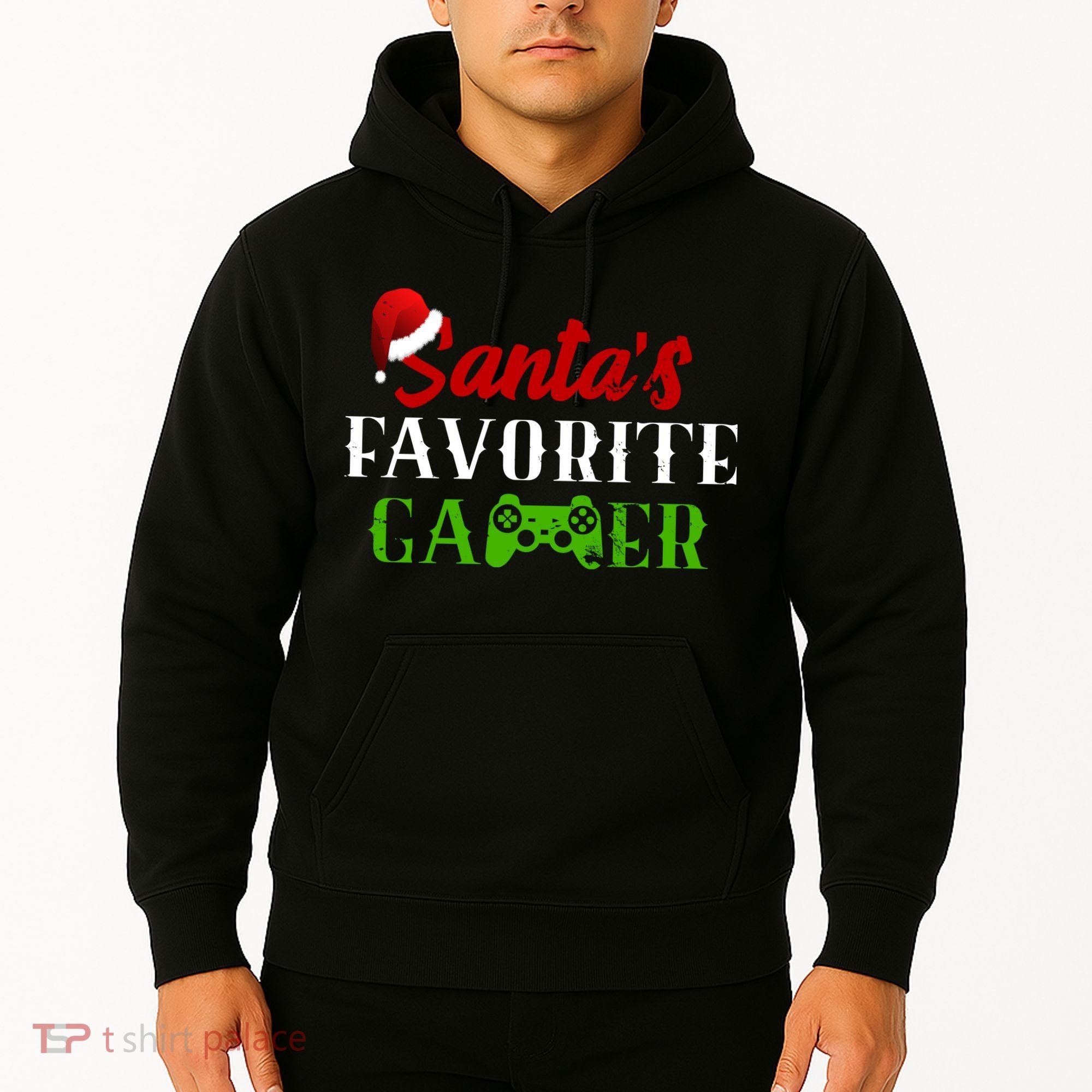 Santa's Favorite Gamer Hoodie