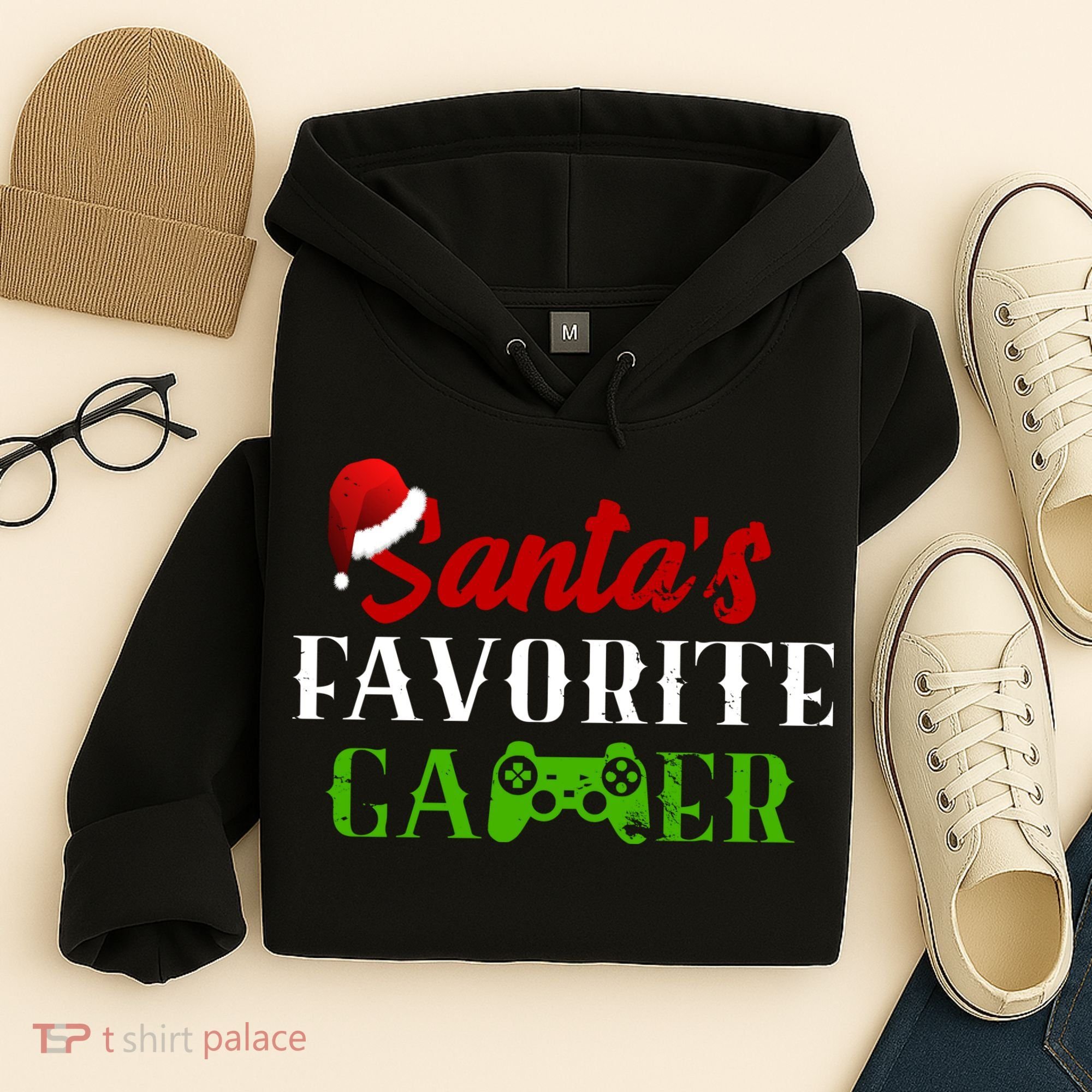 Santa's Favorite Gamer Hoodie