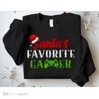 Santa's Favorite Gamer Sweatshirt thumb 2