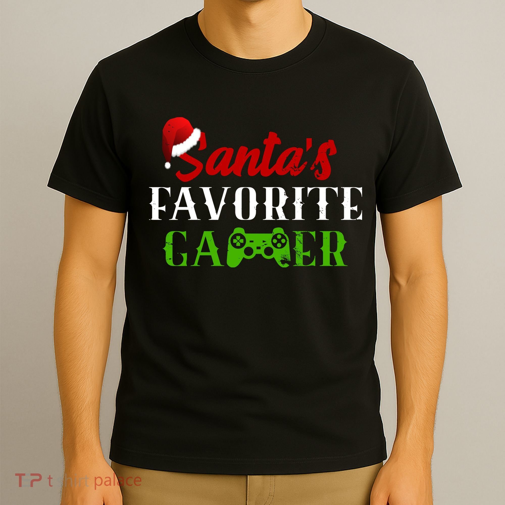 Santa's Favorite Gamer T-Shirt