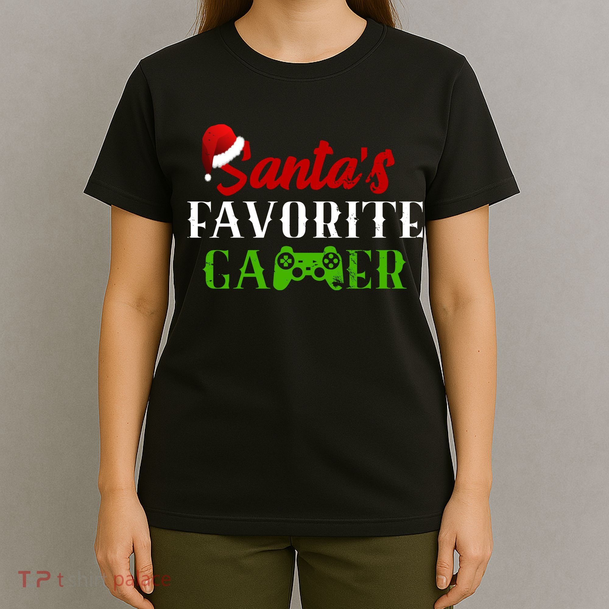 Santa's Favorite Gamer T-Shirt