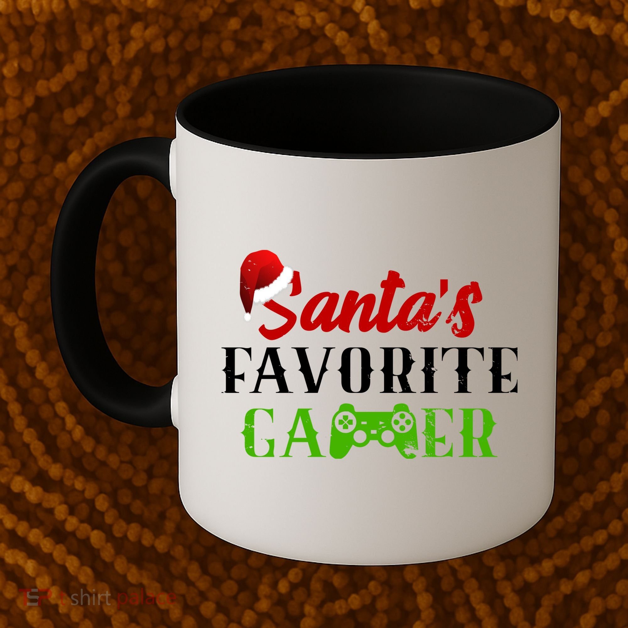 Santa's Favorite Gamer Coffee Mug