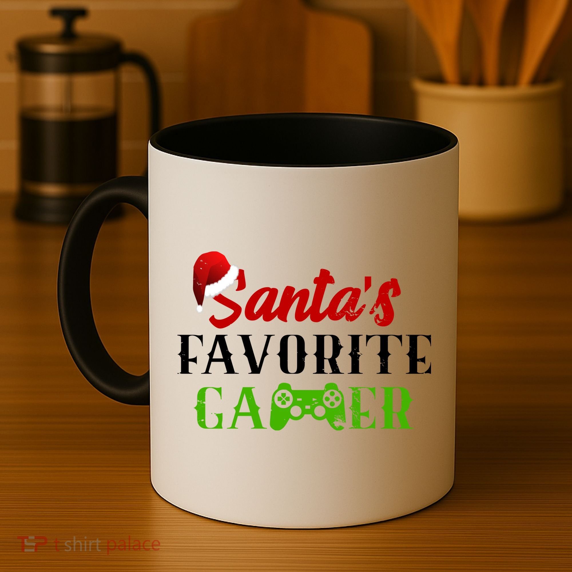 Santa's Favorite Gamer Coffee Mug