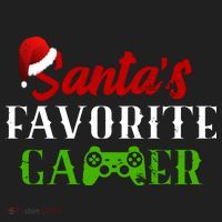 Santa's Favorite Gamer Beanie thumb 2