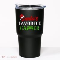 Santa's Favorite Gamer Tumbler thumb 0