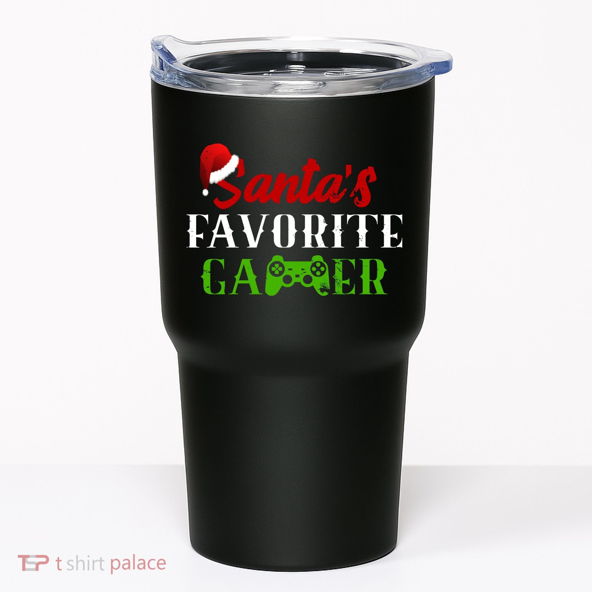 Santa's Favorite Gamer Tumbler