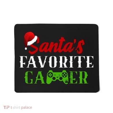Santa's Favorite Gamer Mousepad