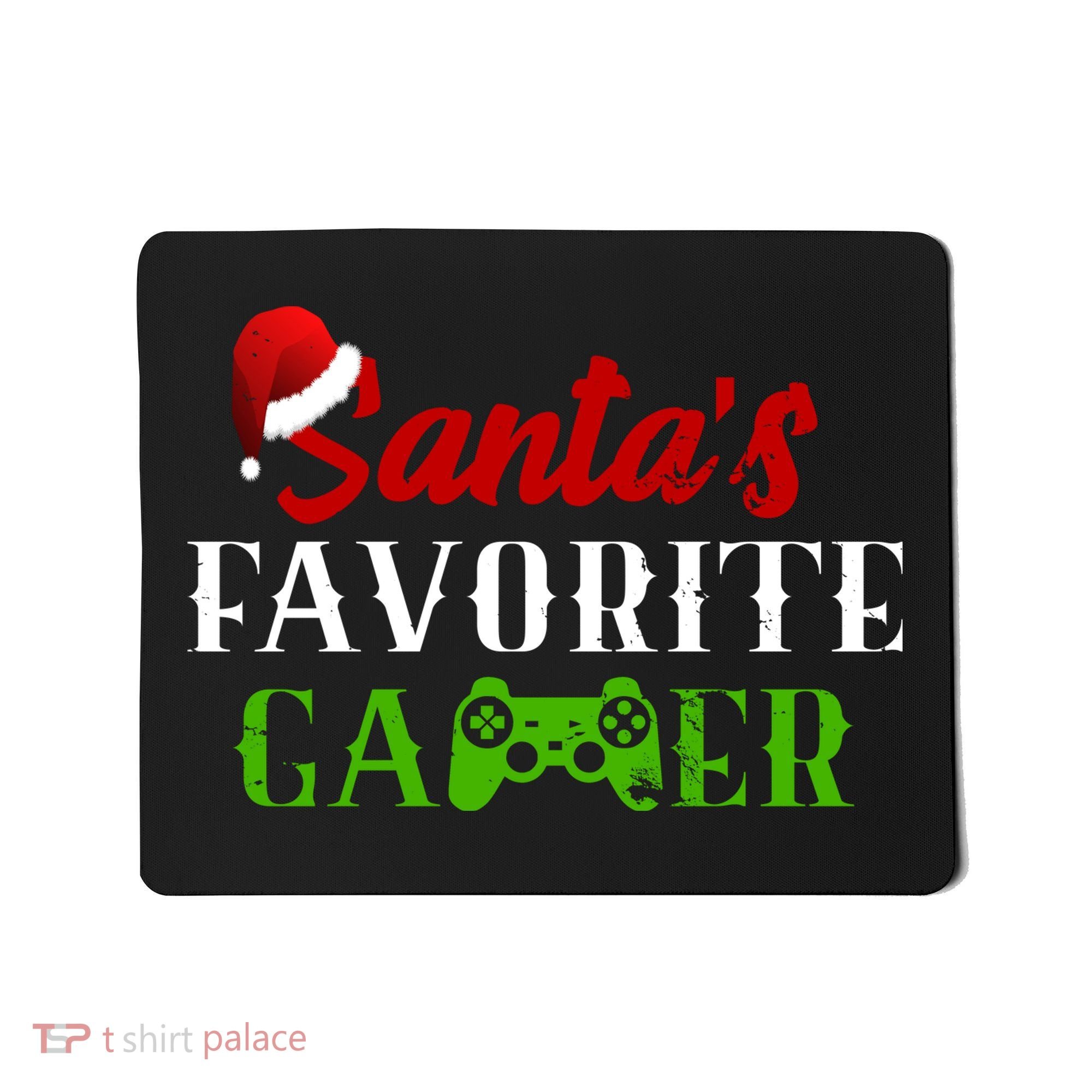 Santa's Favorite Gamer Mousepad