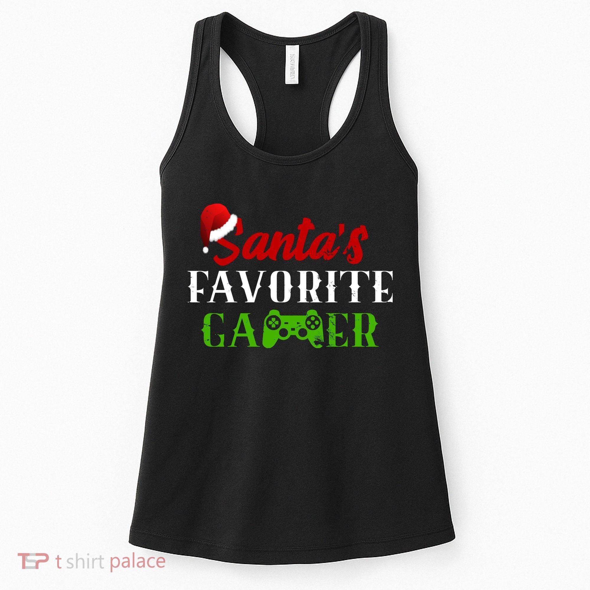 Santa's Favorite Gamer Women's Tank Top