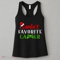 Santa's Favorite Gamer Women's Tank Top thumb 3
