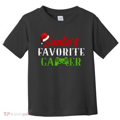 Santa's Favorite Gamer Toddler T-Shirt