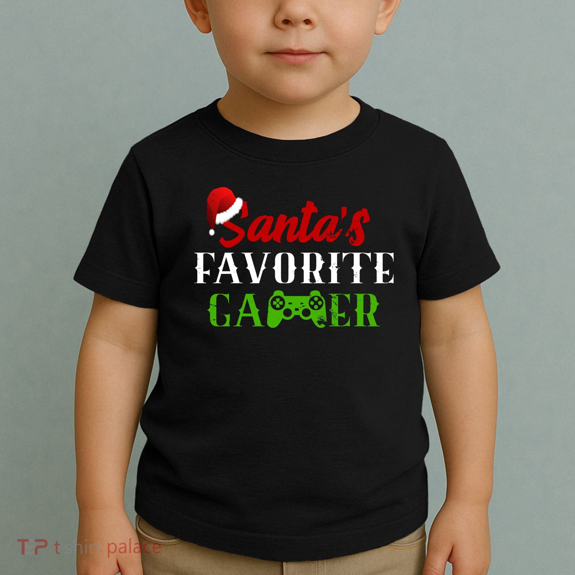 Santa's Favorite Gamer Toddler T-Shirt