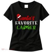Santa's Favorite Gamer Women's T-Shirt thumb 0