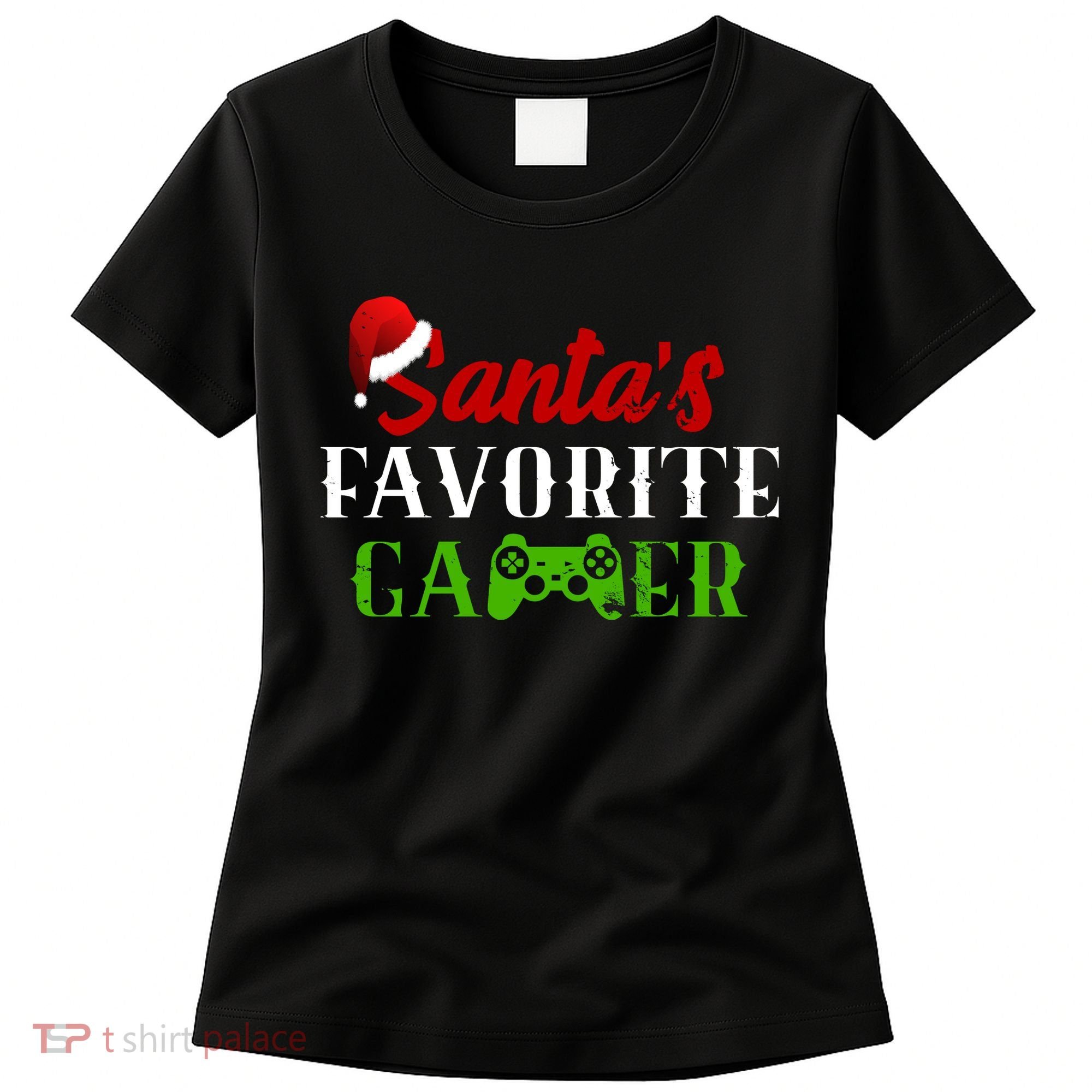 Santa's Favorite Gamer Women's T-Shirt