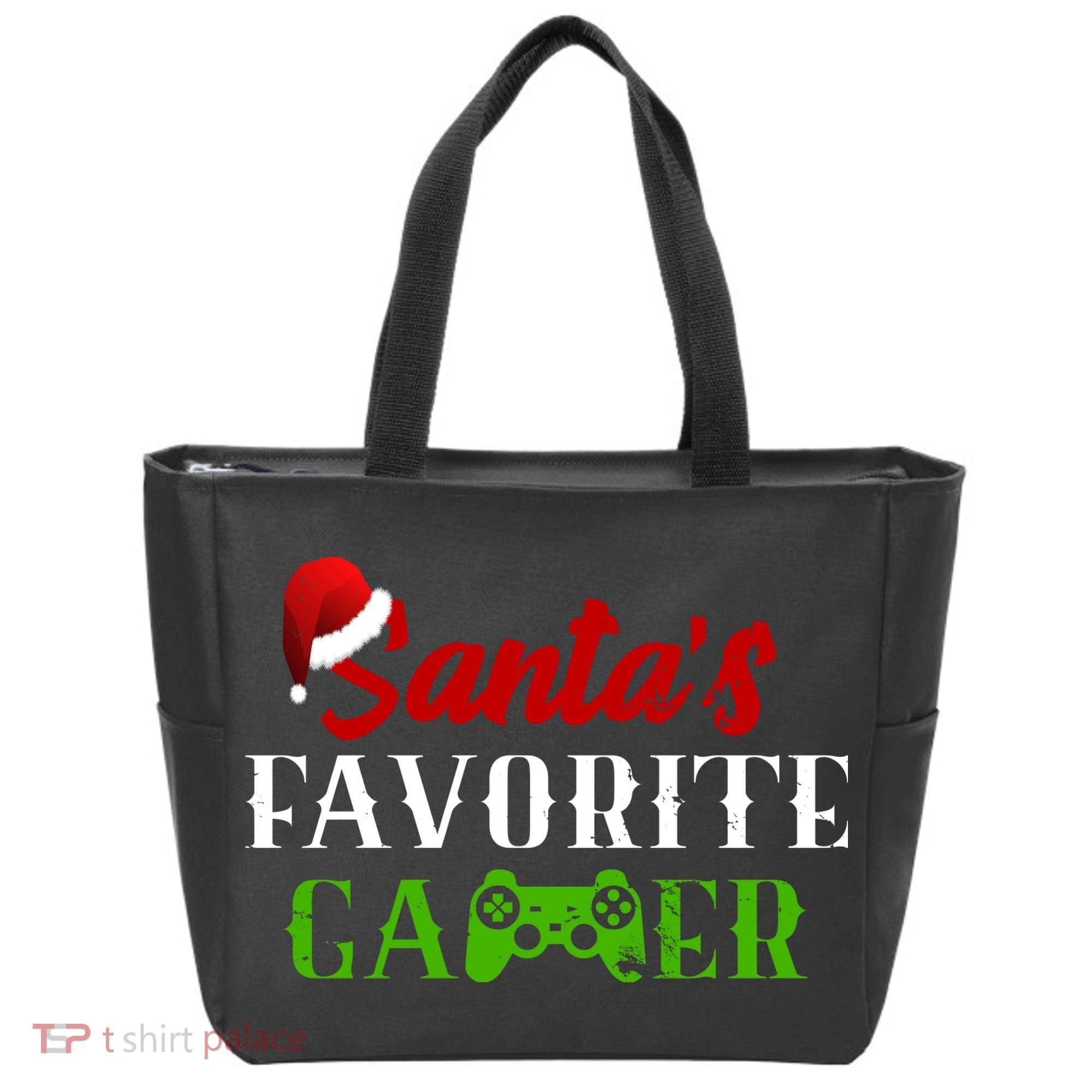 Santa's Favorite Gamer Tote Bag