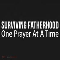 Surviving Fatherhood Gift One Prayer At A Time Gift Cool Gift Ornament thumb 1