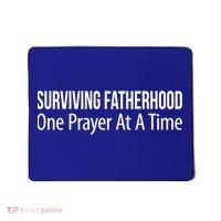 Surviving Fatherhood Gift One Prayer At A Time Gift Cool Gift Mousepad thumb 0