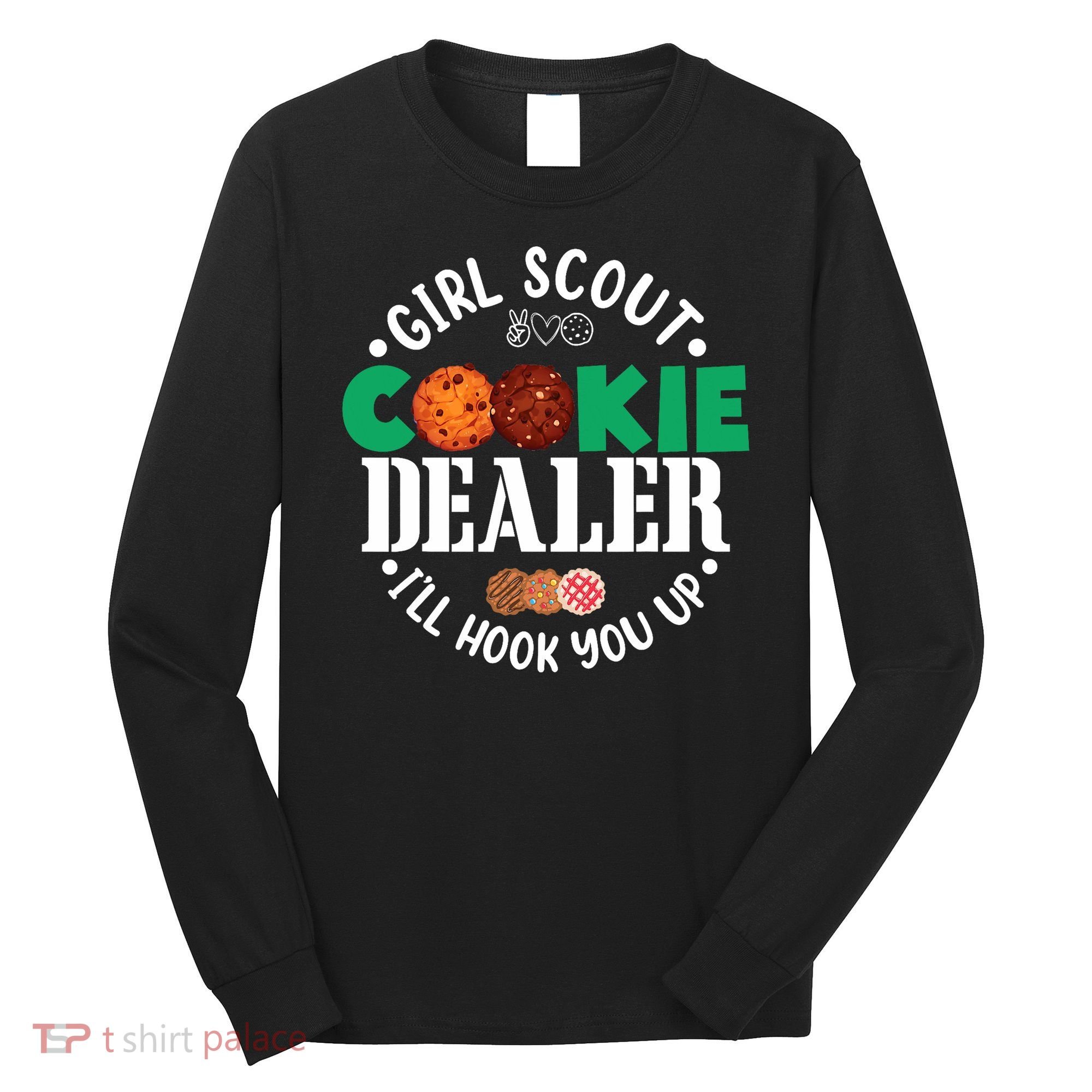 Scout For Girl Cookie Dealer Long Sleeve Shirt