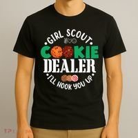 Scout For Girl Cookie Dealer T-Shirt thumb 3