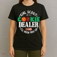 Scout For Girl Cookie Dealer T-Shirt thumb 4