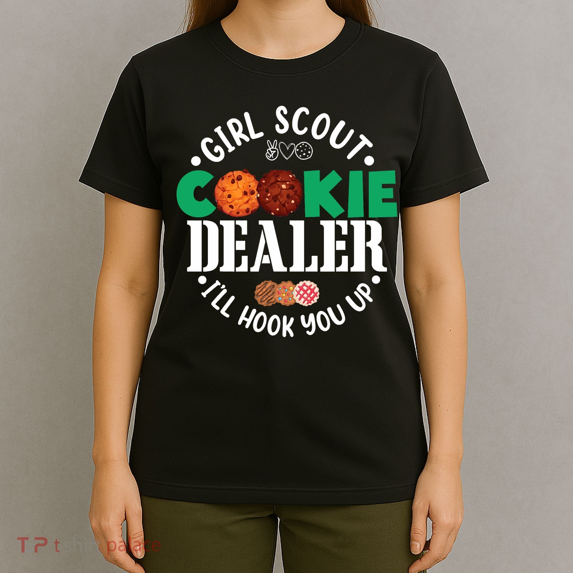 Scout For Girl Cookie Dealer T-Shirt