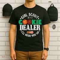 Scout For Girl Cookie Dealer T-Shirt thumb 6