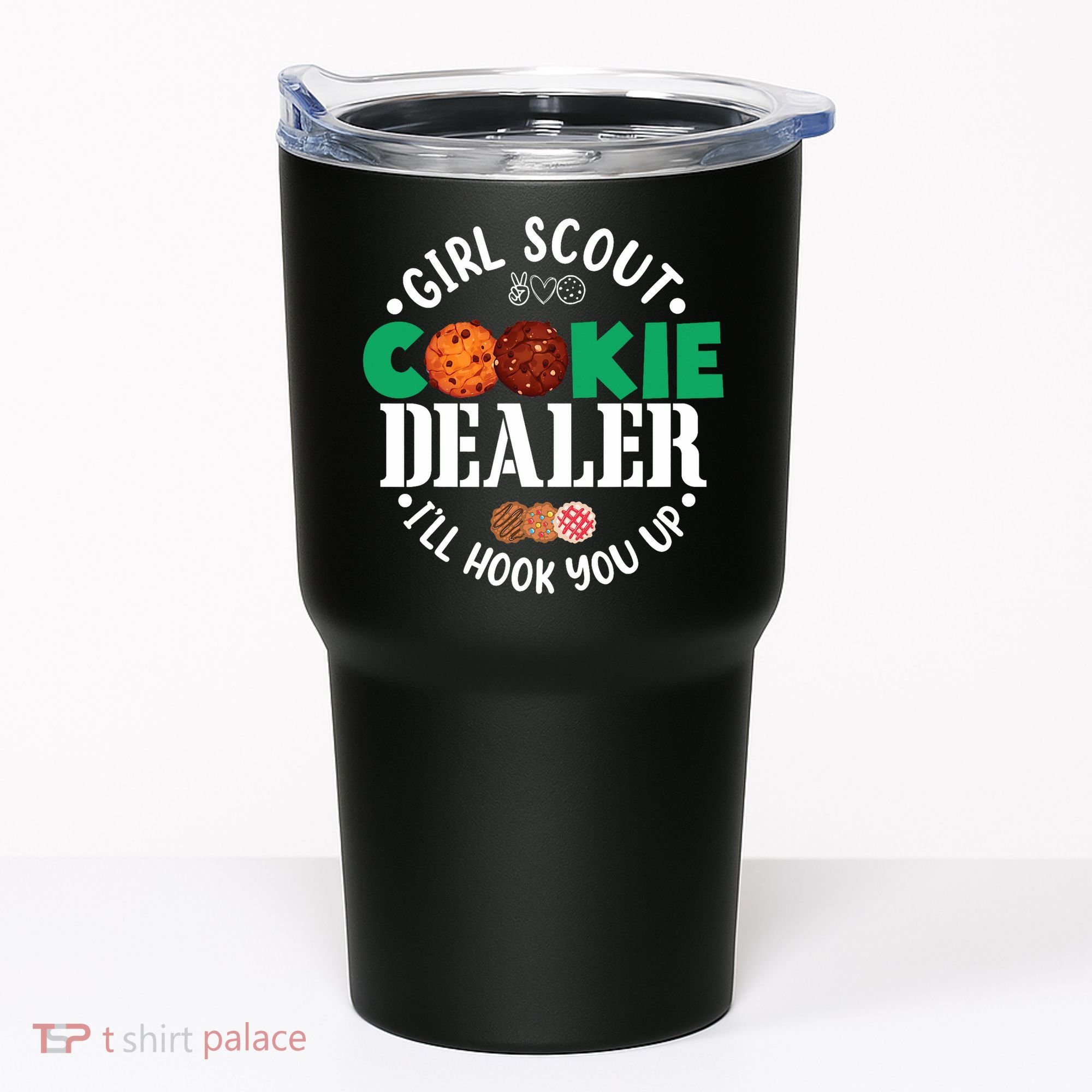 Scout For Girl Cookie Dealer Tumbler