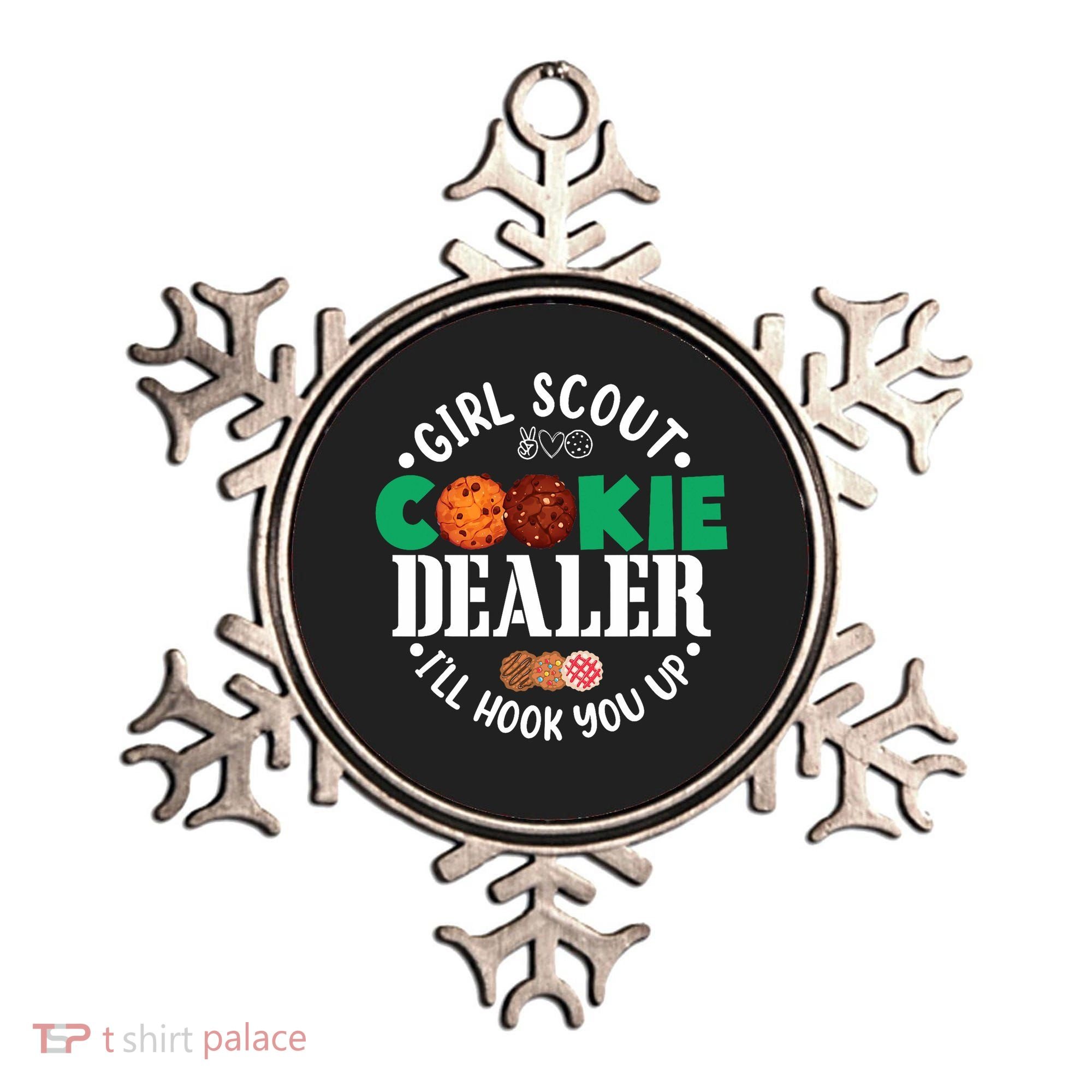 Scout For Girl Cookie Dealer Ornament