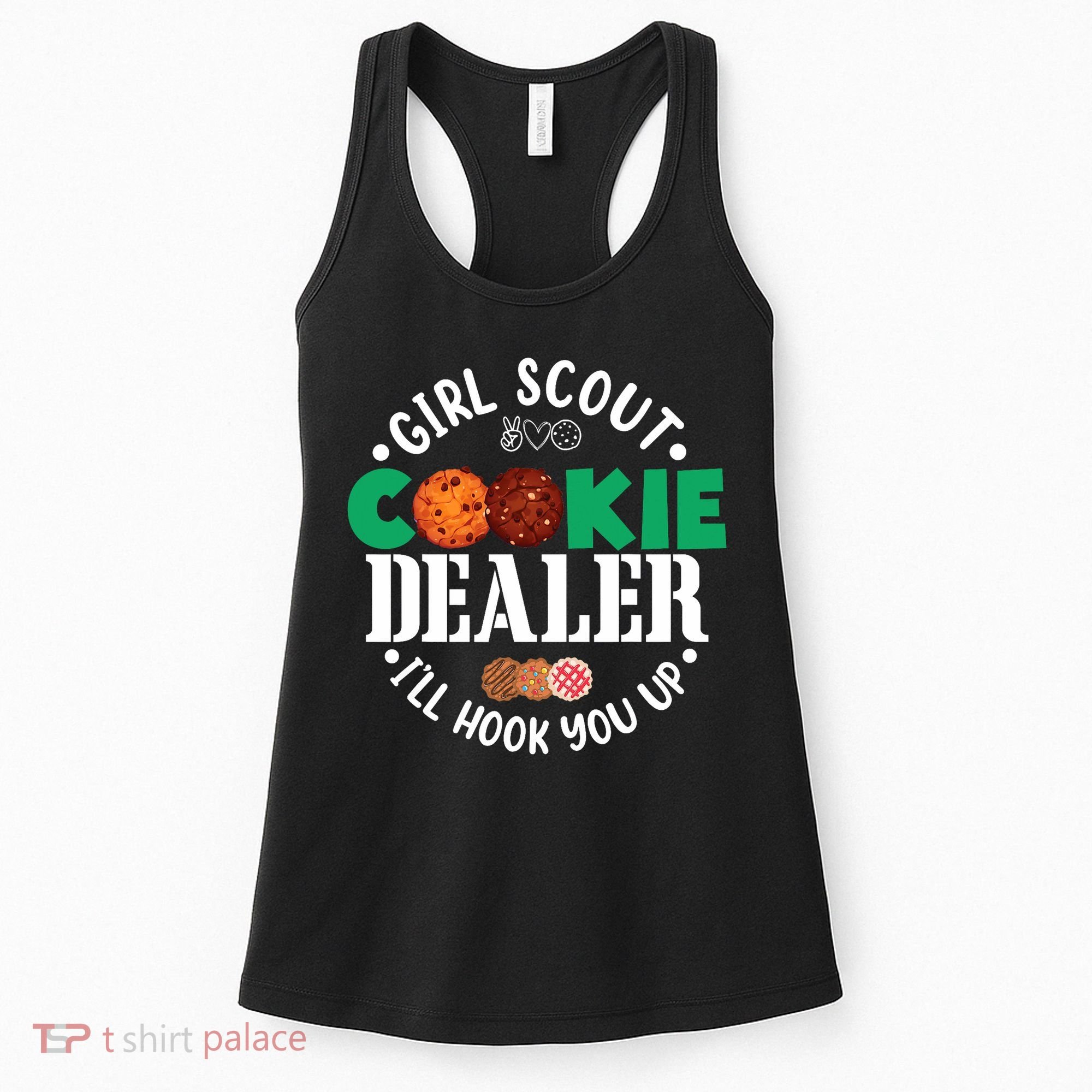 Scout For Girl Cookie Dealer Women's Tank Top