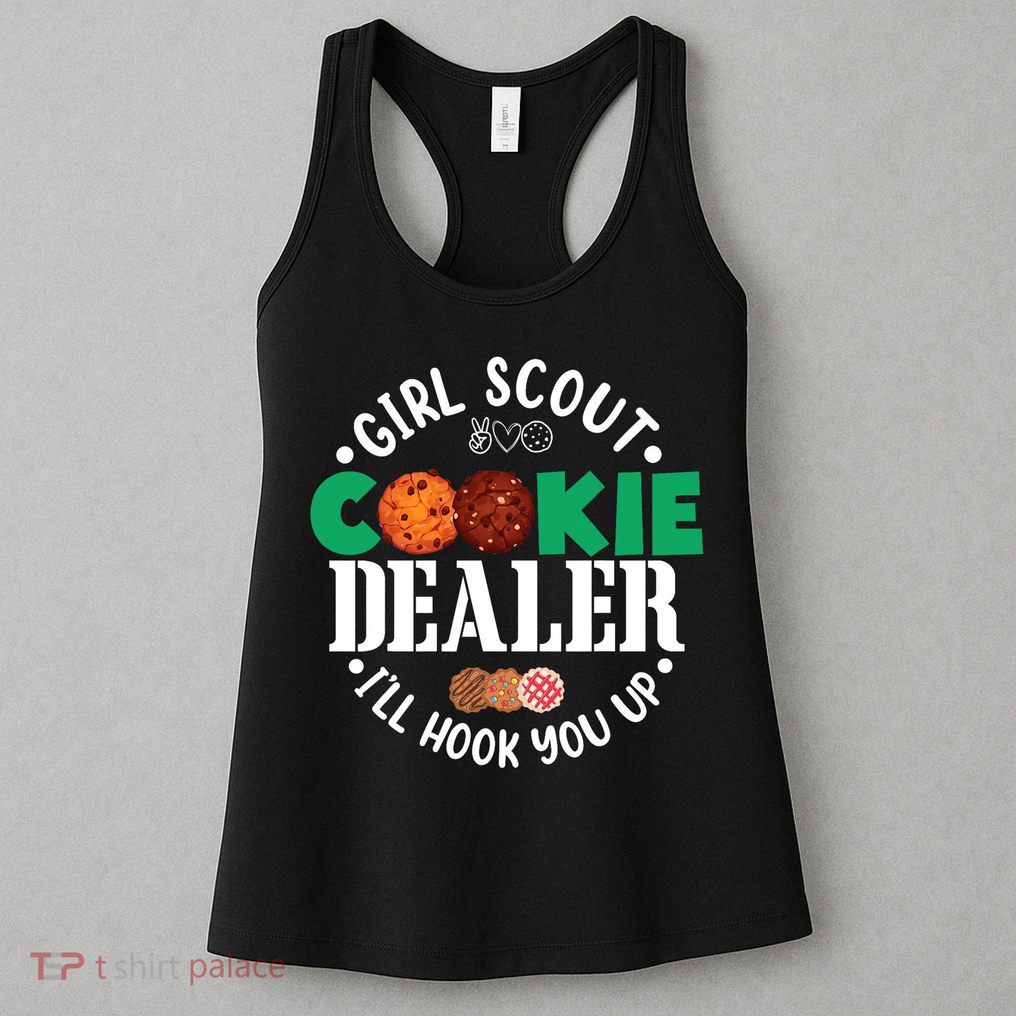 Scout For Girl Cookie Dealer Women's Tank Top