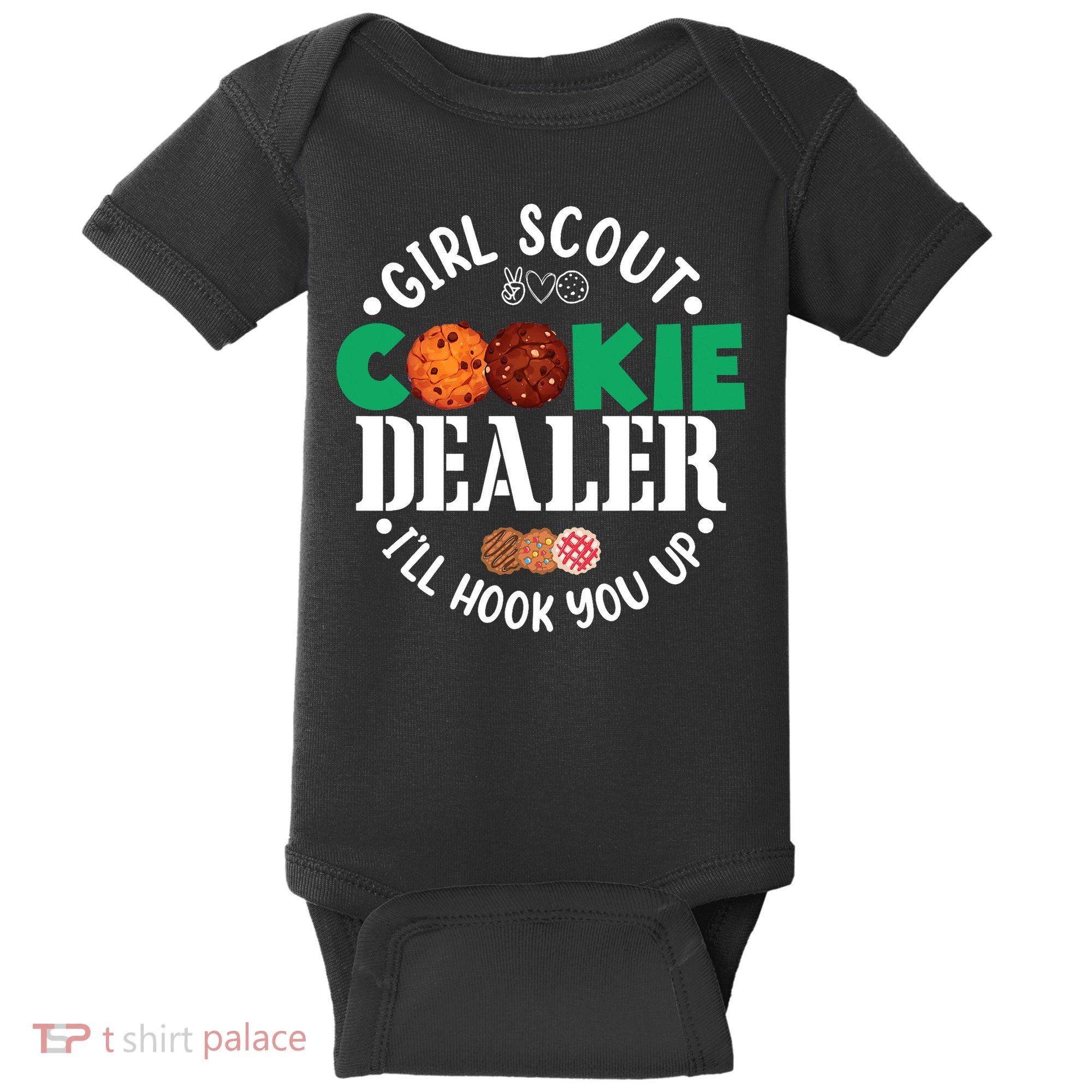Scout For Girl Cookie Dealer Baby Bodysuit