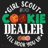 Scout For Girl Cookie Dealer Golf Towel thumb 3