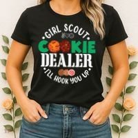 Scout For Girl Cookie Dealer Women's T-Shirt thumb 2