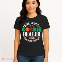 Scout For Girl Cookie Dealer Women's T-Shirt thumb 4