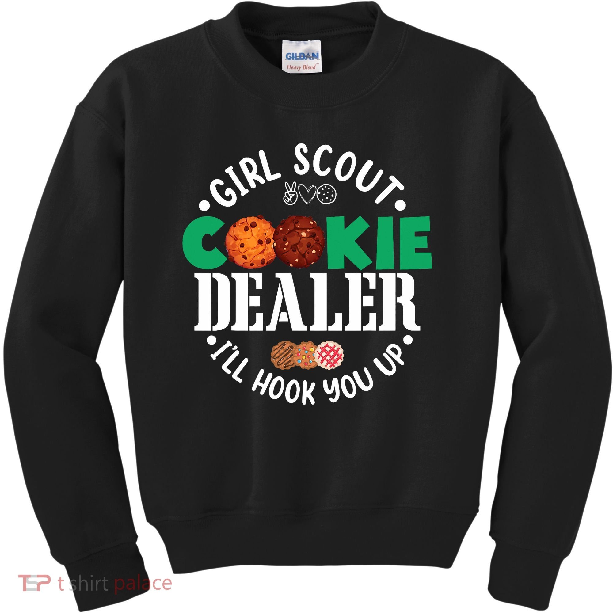 Scout For Girl Cookie Dealer Kids Sweatshirt