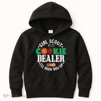 Scout For Girl Cookie Dealer Kids Hoodie thumb 0
