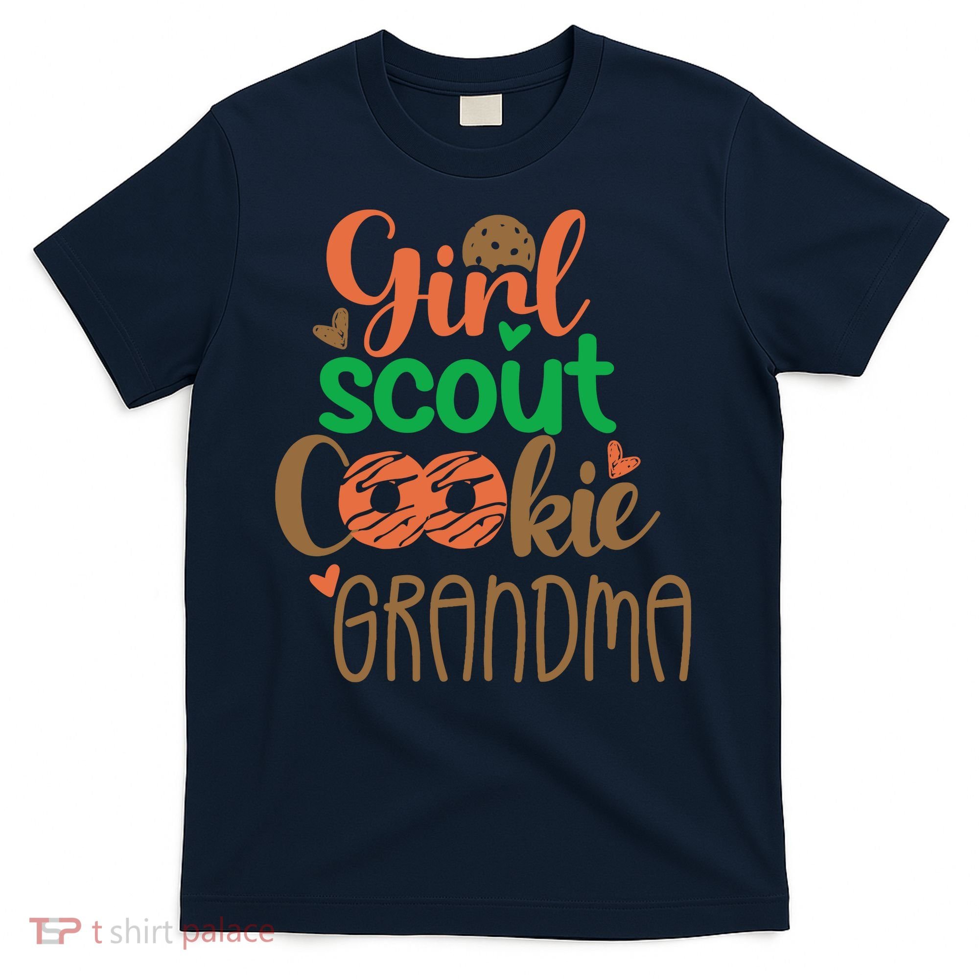 Scout For Girl Cookie Grandma Scouting Family Matching Funny T-Shirt