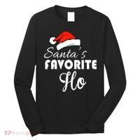 SantaS Favorite Ho Dirty Christmas Long Sleeve Shirt thumb 0