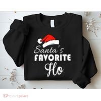 SantaS Favorite Ho Dirty Christmas Sweatshirt thumb 2