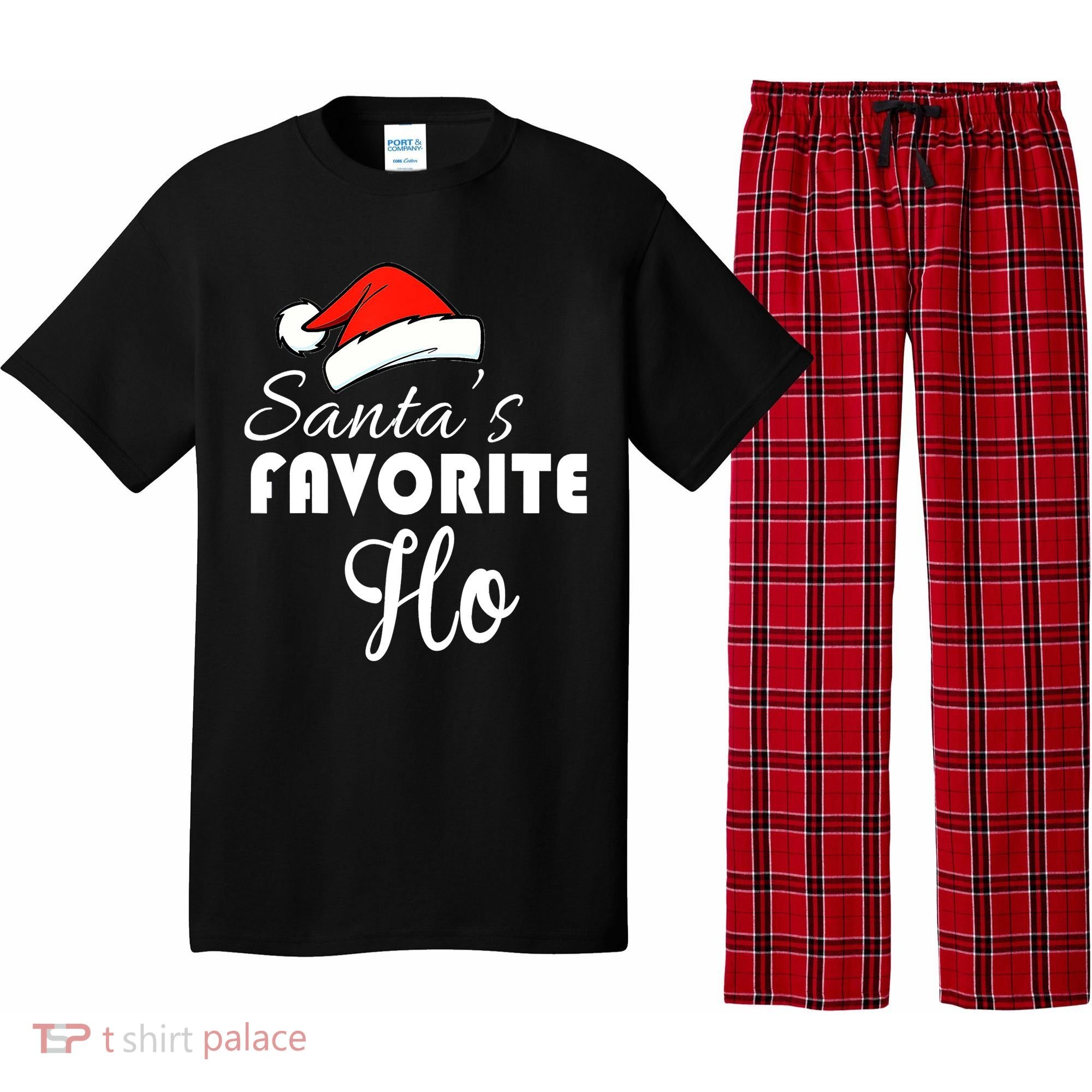 SantaS Favorite Ho Dirty Christmas Pajama Set