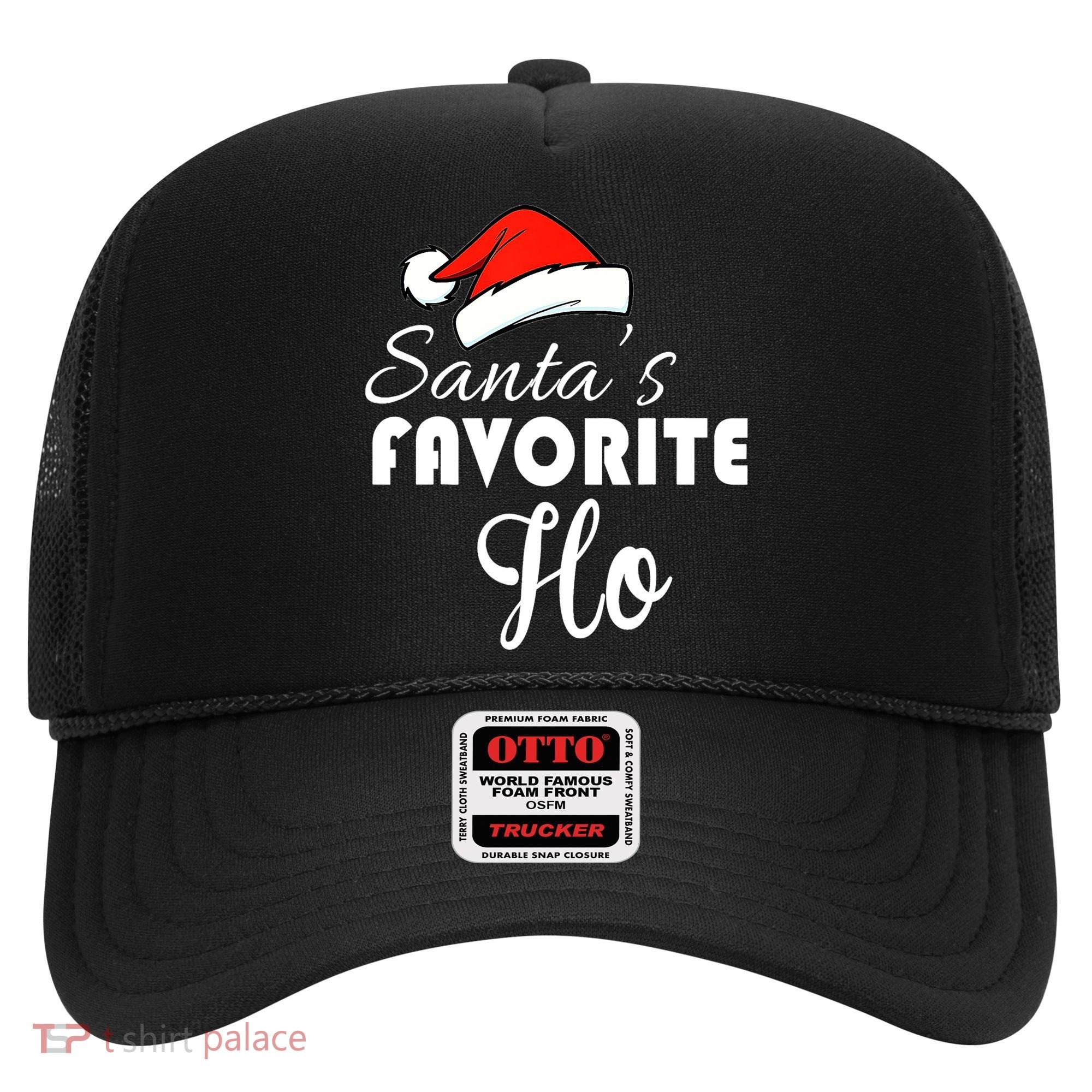 SantaS Favorite Ho Dirty Christmas Hat